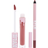 Kylie By Kylie Jenner By Kylie Jenner Matte Lip Kit: Matte Liquid Lipstick 3Ml + Lip Liner 1.1G - # 704 Sweather Weather Matte --2Pcs, Women