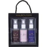 Mauboussin Variety by Mauboussin Promise Me & Promise Me Flower & Promise Me Intense And All Are Perfumed Body Mist 1.7 Oz, Women