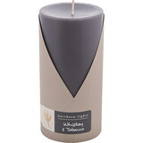 Whiskey & Tobacco by Northern Lights One 3X6 Inch Pillar Candle. Burns Approx. 100 Hrs., Unisex