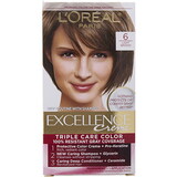 L'Oreal by L'Oreal Excellence Creme Permanent Hair Color - # 6 Light Golden Brown, Unisex