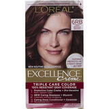L'Oreal by L'Oreal Excellence Creme Permanent Hair Color - # 6Rb Light Reddish Brown, Unisex