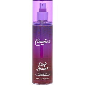Candies Pink Amber by Candies Fragrance Mist 8.4 Oz, Women