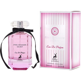 Maison Alhambra Pink Shimmer Secret By Maison Alhambra Eau De Parfum Spray 3.4 Oz, Women