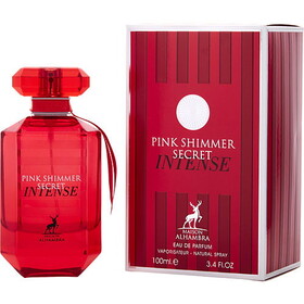 Maison Alhambra Pink Shimmer Secret Intense By Maison Alhambra Eau De Parfum Spray 3.4 Oz, Women