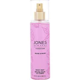 Jones Ny Rose & Musk by Jones New York Body Mist 8.4 Oz, Women