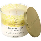 Aeropostale Glowing Sung & Citrus by Aeropostale Scented Candle 14.5 Oz, Women
