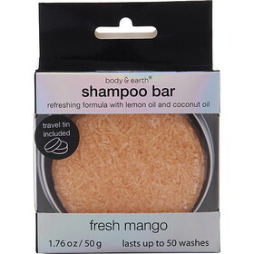 Body & Earth By Body & Earth Fresh Mango Shampoo Bar 1.76 Oz, Women