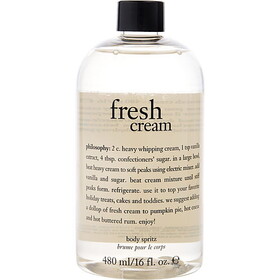 Philosophy Fresh Cream By Philosophy Body Spritz 16 Oz, Women