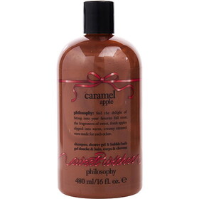 Philosophy by Philosophy Caramel Apple Shampoo, Shower Gel & Bubble Bath --480Ml/16Oz, Women
