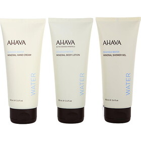 Ahava By Ahava Love The Earth Love Your Skin Set: Deadsea Water Mineral Body Lotion + Hand Cream + Shower Gel --3X100Ml/3.4Oz, Women