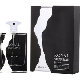 Rave Royal Supreme The King By Lattafa Eau De Parfum Spray 3.4 Oz, Men