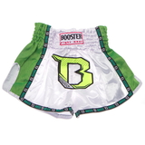 Booster Pro Thai Shorts - TBTPRO2-WG, White/Green