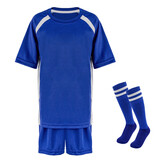 TOPTIE Soccer Jersey, Unisex Soccer Shirt Set, Soccer Uniform with Jersey, Shorts and Socks