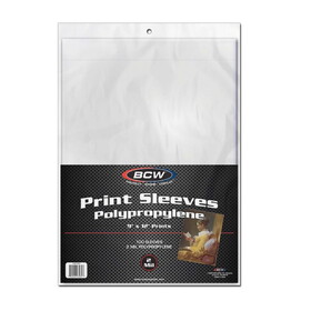 BCW 1-9X12SLV 9x12 Photo Print Sleeves