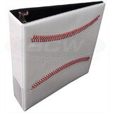 BCW 1-ALB3M-BB-WHI 3 in. Album - Baseball Collectors Album - White