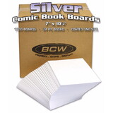 BCW 1-BBSIL-BULK Bulk Silver Comic Backing Boards