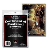 BCW 1-CPCSLV Continental Postcard Sleeves