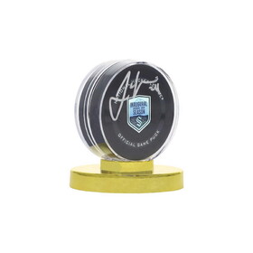 BCW 1-GOLDPH Gold Base Puck Holder