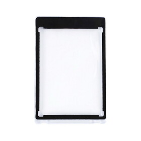 BCW 1-MCH-35-BLK Magnetic Card Holder - 35 PT. Black Border