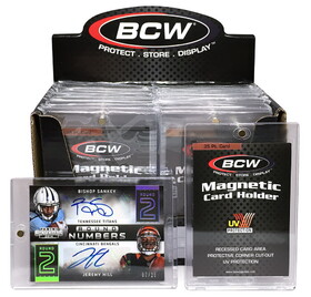 BCW 1-MCH-35 Magnetic Card Holder - 35 PT.