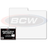 BCW 1-PCD Postcard Dividers