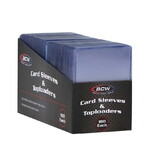 BCW 1-SSLVTLCH-100 100 Count Card Sleeve and Toploader Combo Pack