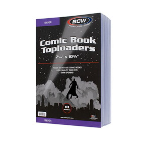 BCW 1-TLCH-SIL Silver Comic Topload Holder