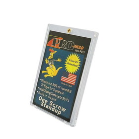 Pro-Mold PM-PC13 1-Screw Card Holder with Built-In Stand - 20 PT. (5 Year+ UV)