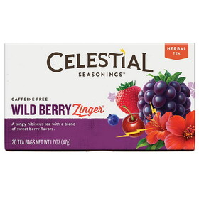 Celestial Seasonings Wild Berry Zinger Tea 20 tea bags