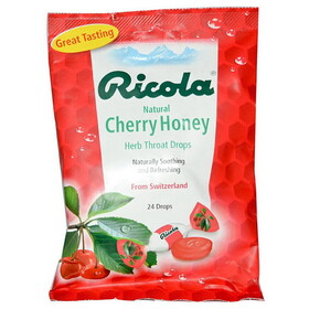 Ricola Cherry-Honey Throat Drops 24 count