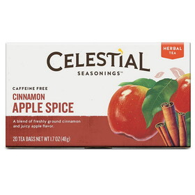 Celestial Seasonings Cinnamon Apple Spice Tea 20 tea bags