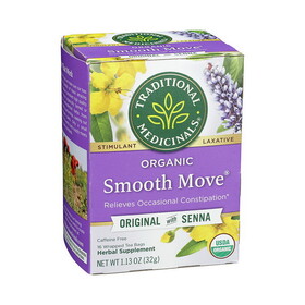 Traditional Medicinals Organic Smooth Move Tea 16 tea bags