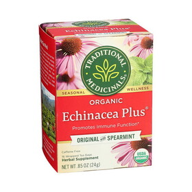 Traditional Medicinals Organic Echinacea Plus Tea 16 tea bags