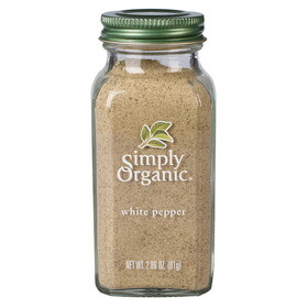 Simply Organic White Pepper 2.86 oz.