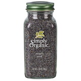 Simply Organic 18045 Poppy Seed, Whole 3.38 oz.