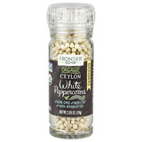 Frontier Co-op Organic White Peppercorns with Grinder 2.08 oz.
