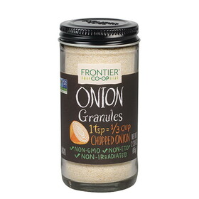 Frontier Co-op Onion Granules, White 2.29 oz.