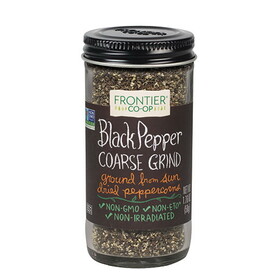 Frontier Co-op Coarse Grind Black Pepper 1.76 oz.