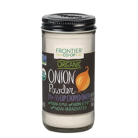 Frontier Co-op Onion Powder, White, Organic 2.10 oz.