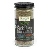 Frontier Co-op Black Pepper, Fine Grind, Organic 1.80 oz.