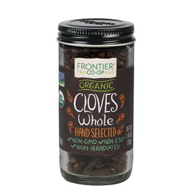 Frontier Co-op Organic Hand Select Whole Cloves 1.40 oz.