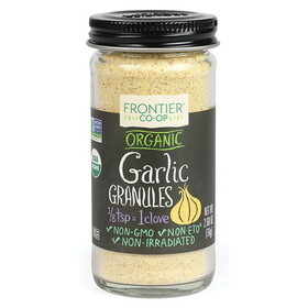 Frontier Co-op Garlic Granules, Organic 2.68 oz.