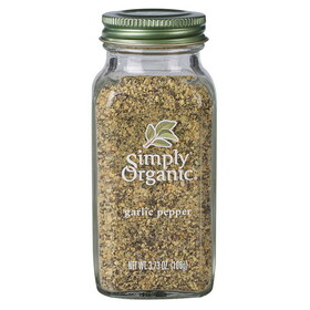 Simply Organic Garlic Pepper 3.73 oz.