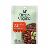 Simply Organic 18536 Vegetarian Chili Seasoning Mix 1.0 oz.