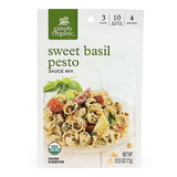 Simply Organic 18542 Sweet Basil Pesto Seasoning Mix 0.53 oz.