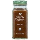 Simply Organic 18765 Ground Paprika 2.96 oz.