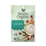 Simply Organic 18840 Ranch Dip Mix 1.50 oz.