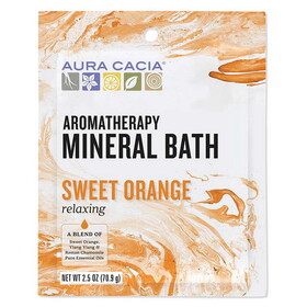 Aura Cacia Sweet Orange Mineral Bath 2.5 oz.
