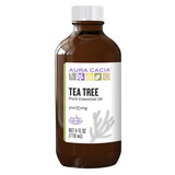 Aura Cacia 188848 Tea Tree Essential Oil 4 fl. oz.