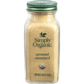 Simply Organic Mustard Seed, Ground 2.65 oz.
